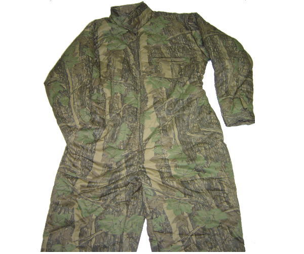 brown forest coverall
